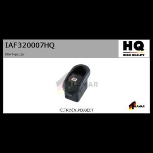 MANDO ELEVALUNAS DELANTERO IZQUIERDO IAF320007HQ / T2-6-A6-4 / NUEVO CITROËN C3