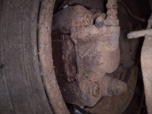 PINZA FRENO TRASERA IZQUIERDA MITSUBISHI MONTERO SPORT (K90)