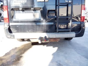 PARAGOLPES TRASERO FORD TRANSIT CAJA CERRADA ´06