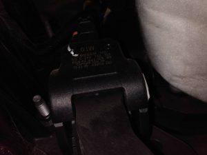 PEDAL ACELERADOR 9686212980 / 0280755159 PEUGEOT 508