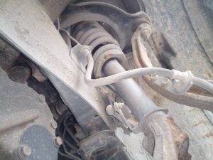 AMORTIGUADOR DELANTERO IZQUIERDO HONDA ACCORD BERLINA (CL/CN)