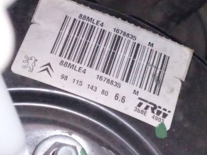 SERVOFRENO 9811514380 CITROËN C-ELYSÉE