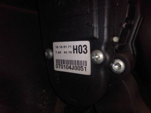 PEDAL ACELERADOR 070104J0051 KIA CEE´D