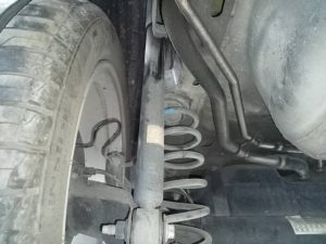 AMORTIGUADOR TRASERO IZQUIERDO FORD FIESTA (CCN)
